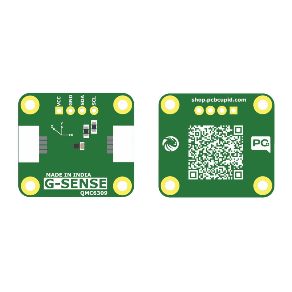 G-Sense : QMC6309 3-Axis Magnetometer Module - Image 4